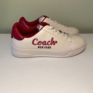 Coach New Year High Line Sneaker With Coach Snake Script